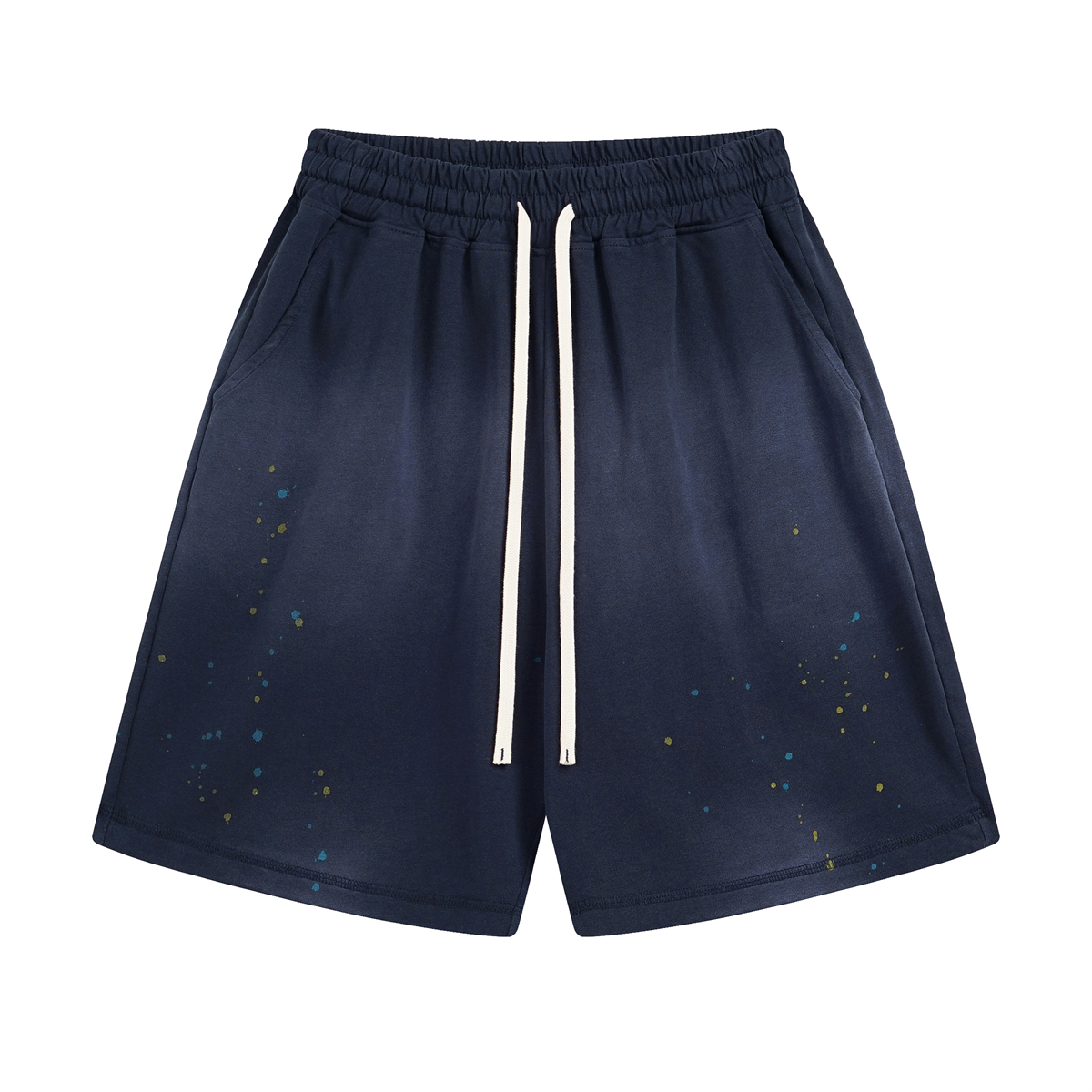 Men's Basketball Sweat Shorts in Navy/light Grey
