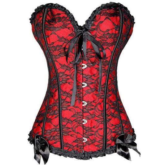 < img src="model.jpg" alt= sexy court style outfits corset 
