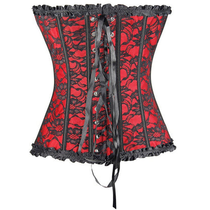 < img src="model.jpg" alt= sexy court style outfits corset 