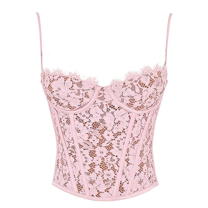 < img src="model.jpg" alt=ROSE LACE UNDERWIRED CORSET&OUTFITS
