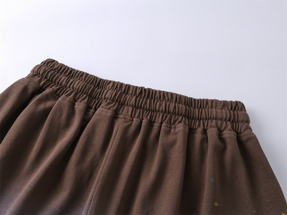 Men's Basketball Sweat Shorts in Navy/light Grey