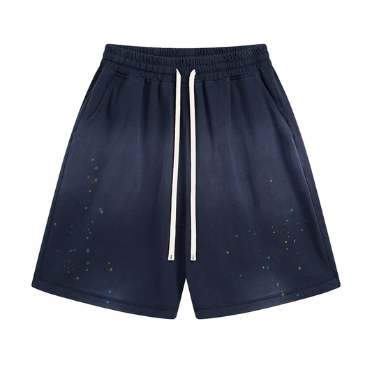 Men's Basketball Sweat Shorts in Navy/light Grey